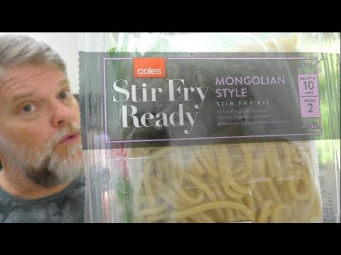 Coles Mongolian Style Stir Fry Cook And Review - UCGXHiIMcPZ9IQNwmJOv12dQ