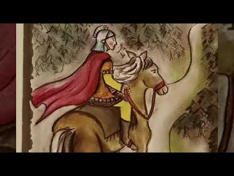 Lied: Sankt Martin ritt durch Schnee und Wind