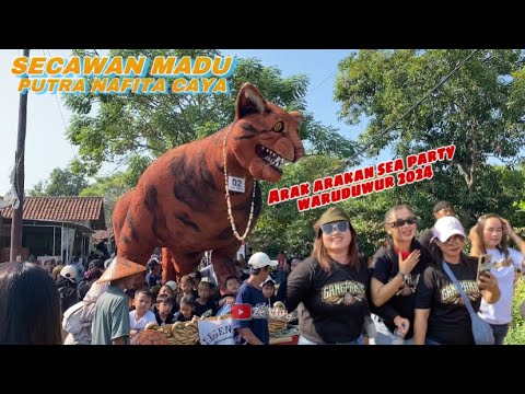 INDAH WATY GOYANG - Secawan madu Singa Depok Putra nafita caya (PNC) SEA PARTY WARUDUWUR 2024