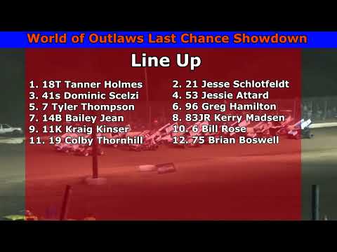 Grays Harbor Raceway, September 5, 2022, World of Outlaws Last Chance Showdown - dirt track racing video image