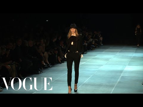 Saint Laurent Ready to Wear Spring 2013 Vogue Fashion Week Runway Show - UCRXiA3h1no_PFkb1JCP0yMA