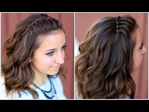 DIY Faux Waterfall Headband | Cute Girls Hairstyles - UC2LgZ_4GzSFQS-3a87_Jc6w