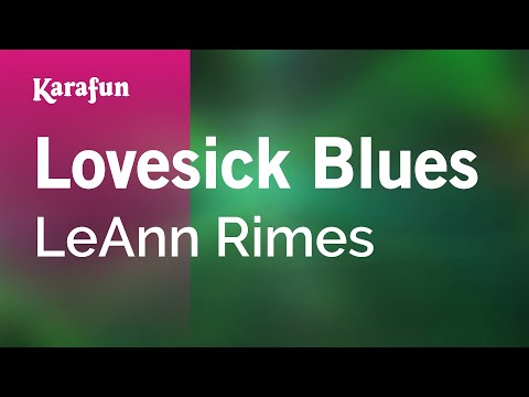 Karaoke Lovesick Blues - LeAnn Rimes * - UCbqcG1rdt9LMwOJN4PyGTKg