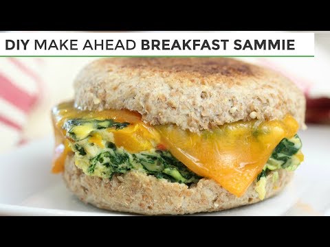 DIY Freezer Friendly Breakfast Sandwich | Easy Healthy Breakfast Ideas - UCj0V0aG4LcdHmdPJ7aTtSCQ