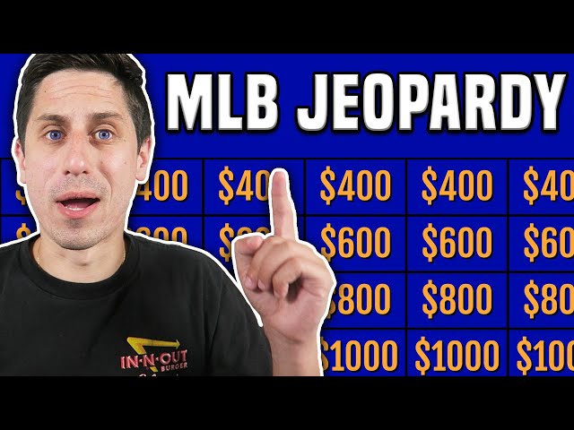 Baseball Jeopardy: How Much Do You Know?