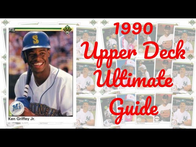 How to Collect the Best of the ’90 Upper Deck Baseball Cards