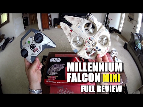 Star Wars MILLENNIUM FALCON MINI Drone - Full Review - [Unbox, Inspection, Flight Test, Pros & Cons] - UCVQWy-DTLpRqnuA17WZkjRQ