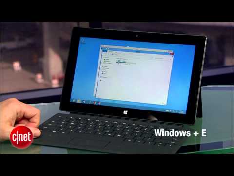 CNET How To - Getting around on the Microsoft Surface - UCOmcA3f_RrH6b9NmcNa4tdg