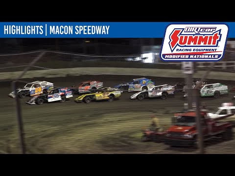 DIRTcar Summit Modified Nationals | Macon Speedway | June 27, 2024 | HIGHLIGHTS - dirt track racing video image