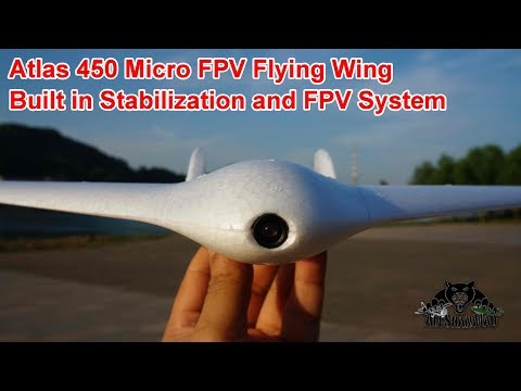 Worlds Smallest Micro FPV Racing Flying Wing Atlas 450 - UCsFctXdFnbeoKpLefdEloEQ