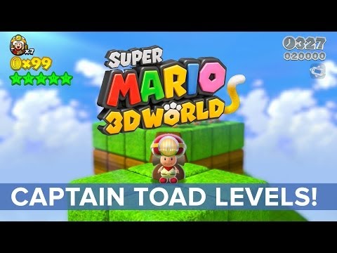 Super Mario 3D World - Captain Toad Levels Revealed! - Eurogamer - UCciKycgzURdymx-GRSY2_dA