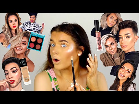 BEAUTY GURUS PICK MY MAKE UP?! | Rachel Leary - UC-Um2u0Agv8Q-OhjO6FZk1g