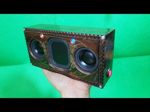 Building Bluetooth Speaker with Wooden Makeup Box - UCFwdmgEXDNlEX8AzDYWXQEg