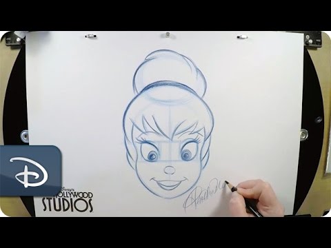 How-To Draw Tinker Bell | Disney’s Hollywood Studios - UC1xwwLwm6WSMbUn_Tp597hQ