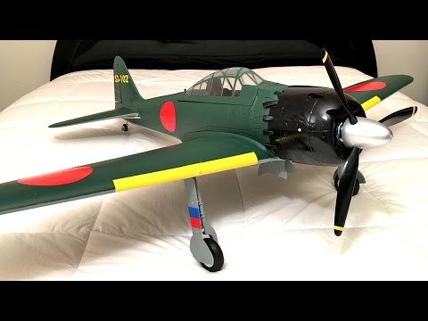 Unboxing Only - HSD Zero Fighter 1100MM RC Plane Japanese WWII Warbird - UCJ5YzMVKEcFBUk1llIAqK3A