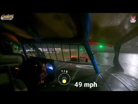 #15R Oakley Ragland - Midwest Mod - 9-27-2025 Lake Ozark Speedway - In Car Camera - dirt track racing video image