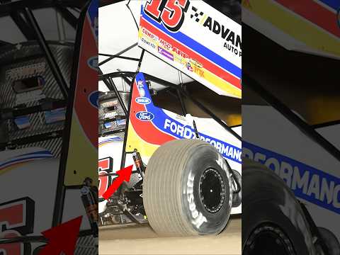 TSR gets sneaky trying to hide different shocks on Donny Schatz's sprint car - dirt track racing video image