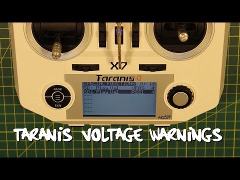 Quick Tip - Taranis QX7 Voltage Warning - UCWsLUqC9U-wxLoiZ0R5YWaQ