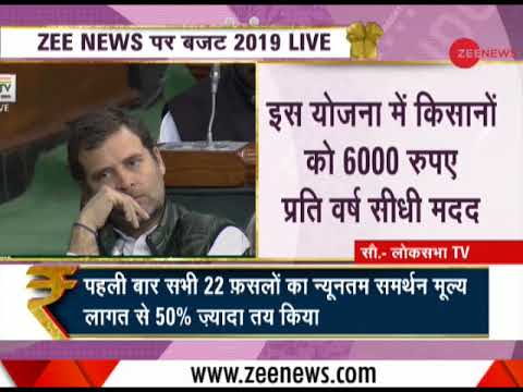 Video - WATCH Agriculture Budget 2019: Big PUSH for #Farmers, Rs 6000 Per Year Support through PM Kisan Yojana #India #Budget2019