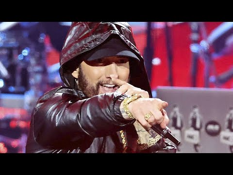 Eminem - Full Live at Rock & Roll Hall of Fame 2022 Induction ft. Ed Sheeran & Steven Tyler (4K)