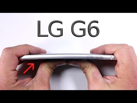 LG G6 Durability Test - Scratch BURN and BEND tested!! - UCWFKCr40YwOZQx8FHU_ZqqQ