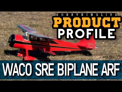 Waco SRE 1300mm Balsa Biplane (ARF) - Product Profile - HobbyKing Live - UCkNMDHVq-_6aJEh2uRBbRmw