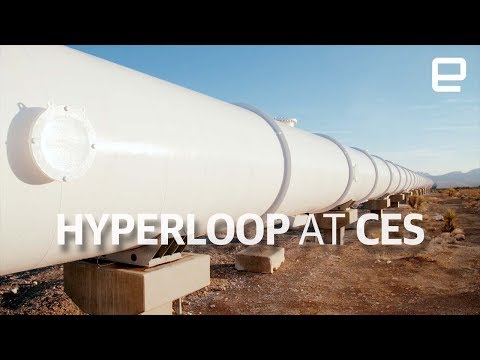 Hyperloop test track tour at CES 2018 - UC-6OW5aJYBFM33zXQlBKPNA