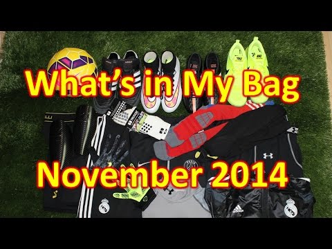 What's In My Soccer Bag - November 2014 - UCUU3lMXc6iDrQw4eZen8COQ