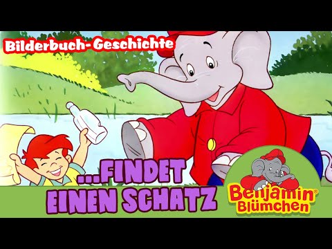 Benjamin Blümchen - findet einen Schatz | Meine erste BILDERBUCH GESCHICHTE