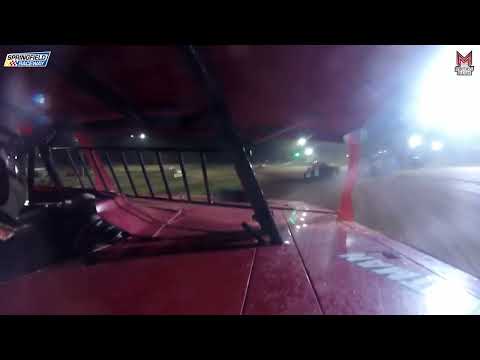 #00M Matt Brookshire - Midwest Mod - 9-01-2024 Springfield Raceway - In Car Camera - dirt track racing video image