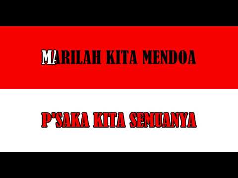 INDONESIA RAYA 3  STANZA ( KARAOKE)