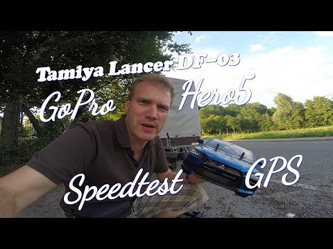 GoPro / Tamiya / Mitsubishi Lancer Evo X / Speedtest mit GPS / Hero 5 Black - UCNWVhopT5VjgRdDspxW2IYQ