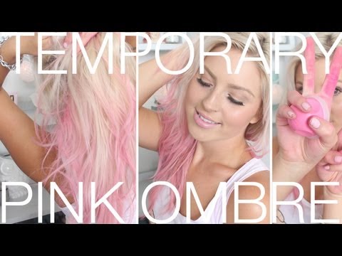 DIY Pink Ombre Hair ♡ Kevin Murphy Color Bug! Temporary Hair Color - UCMpOz2KEfkSdd5JeIJh_fxw