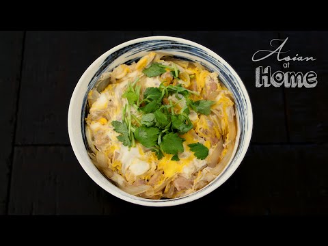 Asian at Home | Oyakodon (Japanese Chicken & Egg Rice Bowl) - UCIvA9ZGeoR6CH2e0DZtvxzw