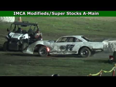 Grays Harbor Raceway, October 7, 2023, IMCA Modifieds/Super Stocks A-Main - dirt track racing video image