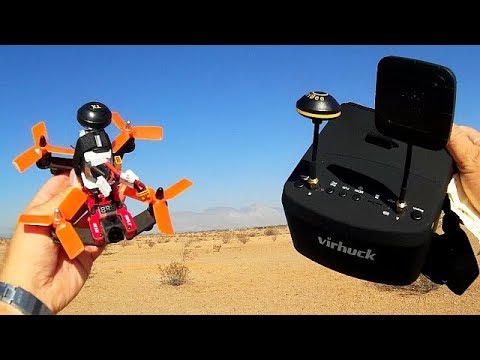 Vifly R130 FPV Racer Drone with Virhuck LS-800D FPV Goggles Review - UC90A4JdsSoFm1Okfu0DHTuQ