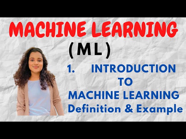 Definitions of Machine Learning