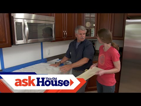 How to Install a Simple Tile Backsplash | Ask This Old House - UCUtWNBWbFL9We-cdXkiAuJA