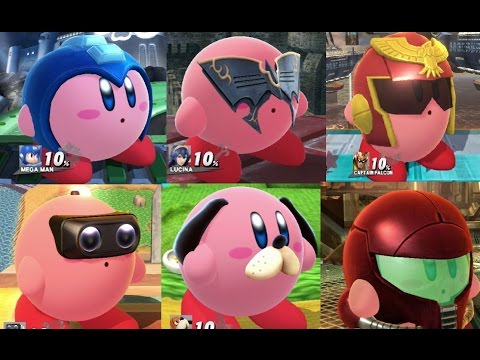 All Kirby Hats and Powers in Super Smash Bros Wii U (Combat Style) - UCwtnZUOk44DCCFFT6QG6LdA