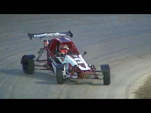 CrossKart exhibition @ EL Paso County Raceway 2023 - dirt track racing video image