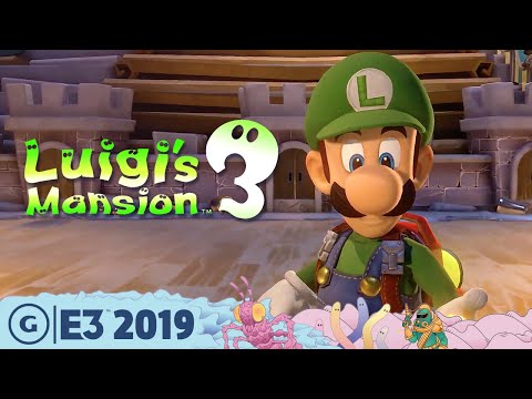 Luigi's Mansion 3 Live Switch Gameplay Demo | E3 2019 - UCnZ7P-Tab_LqLQECgPlW-nw