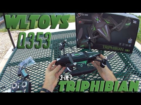 WLTOYS Q353 "Triphibian" 3-in-1 Land, Air & Water, Full Review - UC-fU_-yuEwnVY7F-mVAfO6w