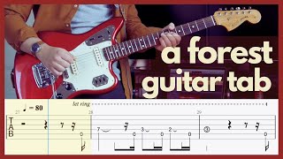 A Forest - The Cure (Guitar tab)