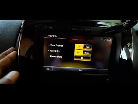 Come regolare l'orario nella Renault Kwid?