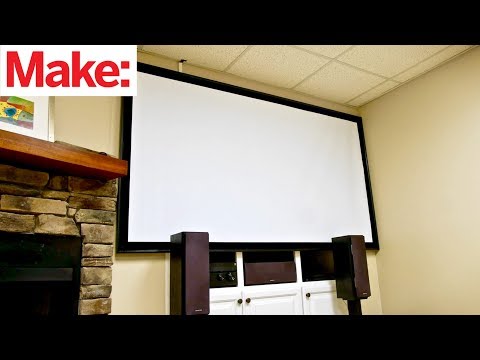 Crafted Workshop: How To Build A DIY Projector Screen - UChtY6O8Ahw2cz05PS2GhUbg