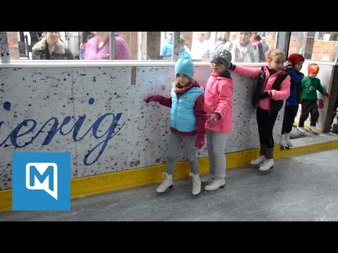 Das Grafinger Ferienprogramm: 50 Kinder lernen Schlittschuhlaufen