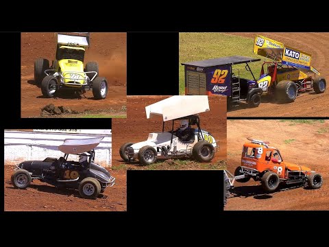 12# Victorian Classic &amp; Vintage Speedway Club Day Laang Speedway 3-2-2024 - dirt track racing video image
