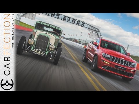 Jeep Grand Cherokee SRT: Drag Racing At Santa Pod - Carfection - UCwuDqQjo53xnxWKRVfw_41w