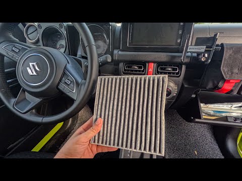 How To Replace The Cabin Air Filter On A Suzuki Jimny Suzuki Jimny