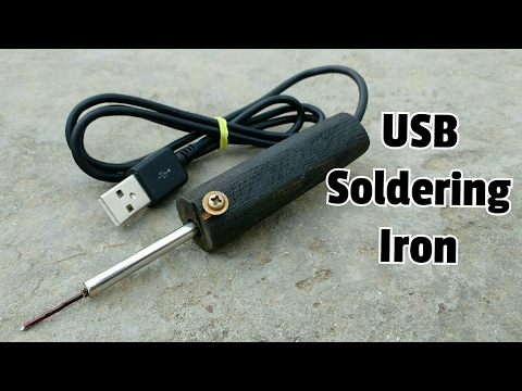 How to Make a USB Soldering iron at home - UC92-zm0B8vLq-mtJtSHnrJQ